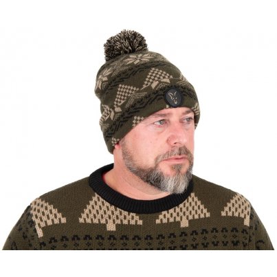 Fox Festive Bobble Hat