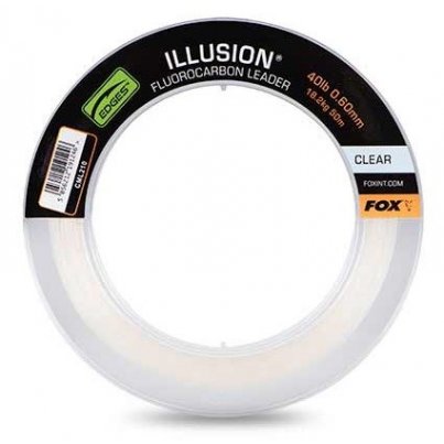 Fox Fluorocarbon Edges Illusion Leader Naturals Clear 0,50mm 50m