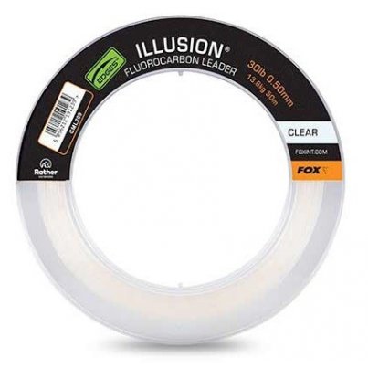 Fox Fluorocarbon Edges Illusion Leader Naturals Clear 0,50mm 50m