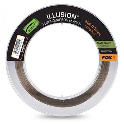 Fox Fluorocarbon Edges Illusion Leader Naturals Green  0,50mm 50m