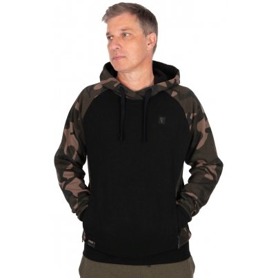 Fox Mikina Black/Camo Pullover Premium 310 Hoodie vel. L