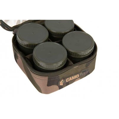 Fox Pouzdro Camolite 6 Pot Hookbait Case