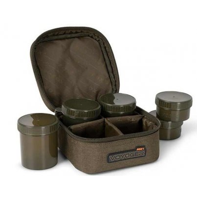 Fox Pouzdro Voyager 6 Pot Hookbait Case