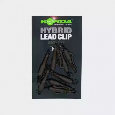 Korda Hybrid Lead Clip Weed 5ks