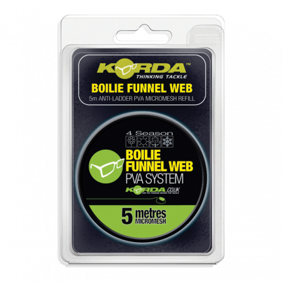 Korda Pva Boilie Funnel Web 5m Micromesh 