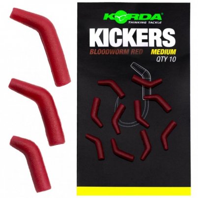 Korda Rovnátka Kickers Medium Bloodworm Red