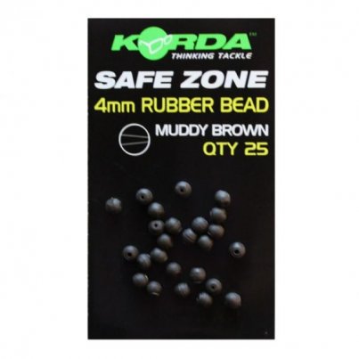 Korda Gumové korálky Rubber Beads 4mm Khaki 