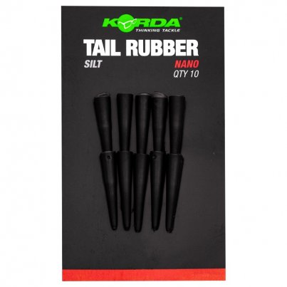 Korda Převlek Tail Rubbers Nano Silt 10ks