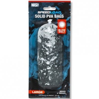 Nash PVA sáčky Speedload Solid PVA Bags Slow Melt Large