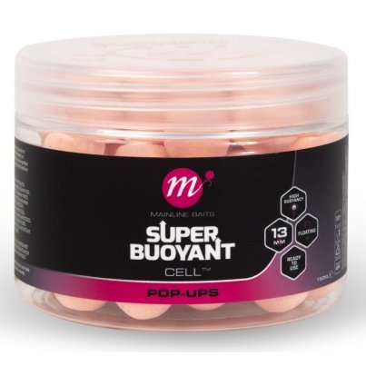 Mainline Super Buoyant Pop Ups Cell 13mm Pink