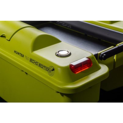 RidgeMonkey Zavážecí Loďka Hunter 750 Bait Boat Hi-Viz Echo Edition