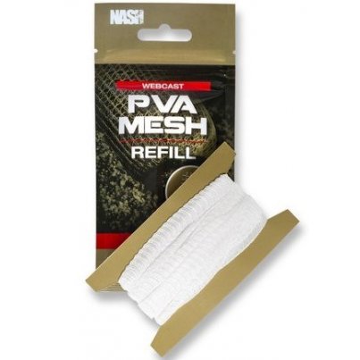 Nash Náhradní punčocha Webcast Ultra Weave PVA Refill 3m Wide 37mm